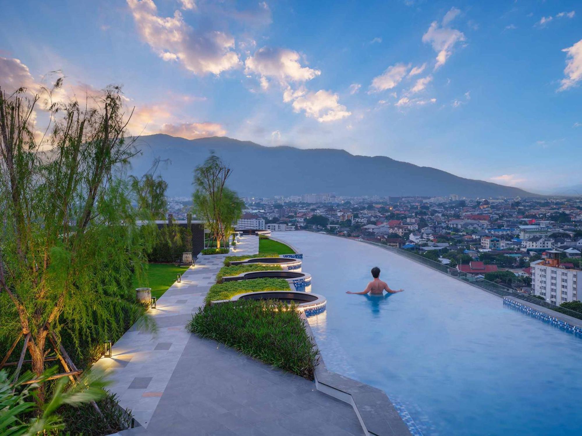 Luxury Condo Astra Sky River Condo Chiang Mai Ngoại thất bức ảnh
